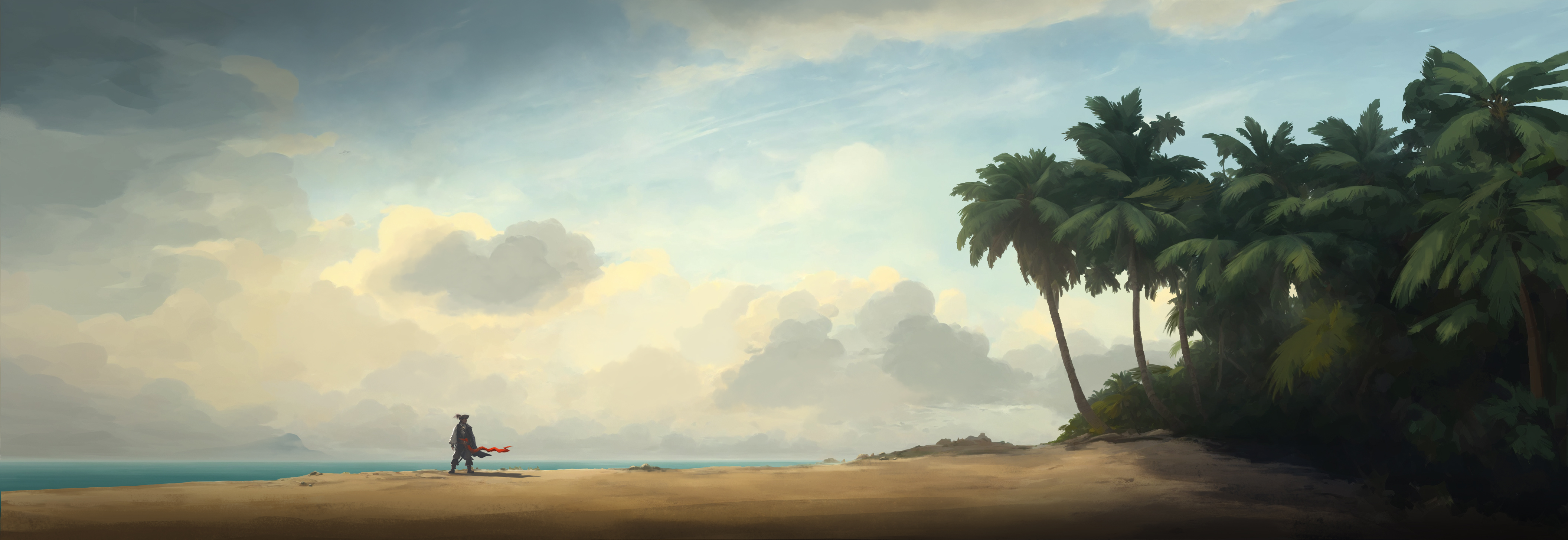 Jungle Coast Concept Art